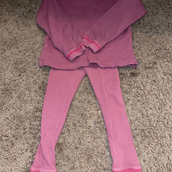 Waffle Knit Set - Picture 1 of 3